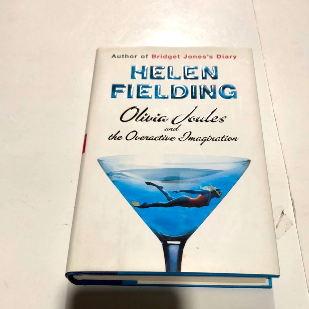 Olivia Joules and the Overactive Imagination by Helen Fielding hardcover book